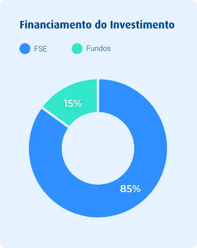 Grafico Financiamento do Investimento